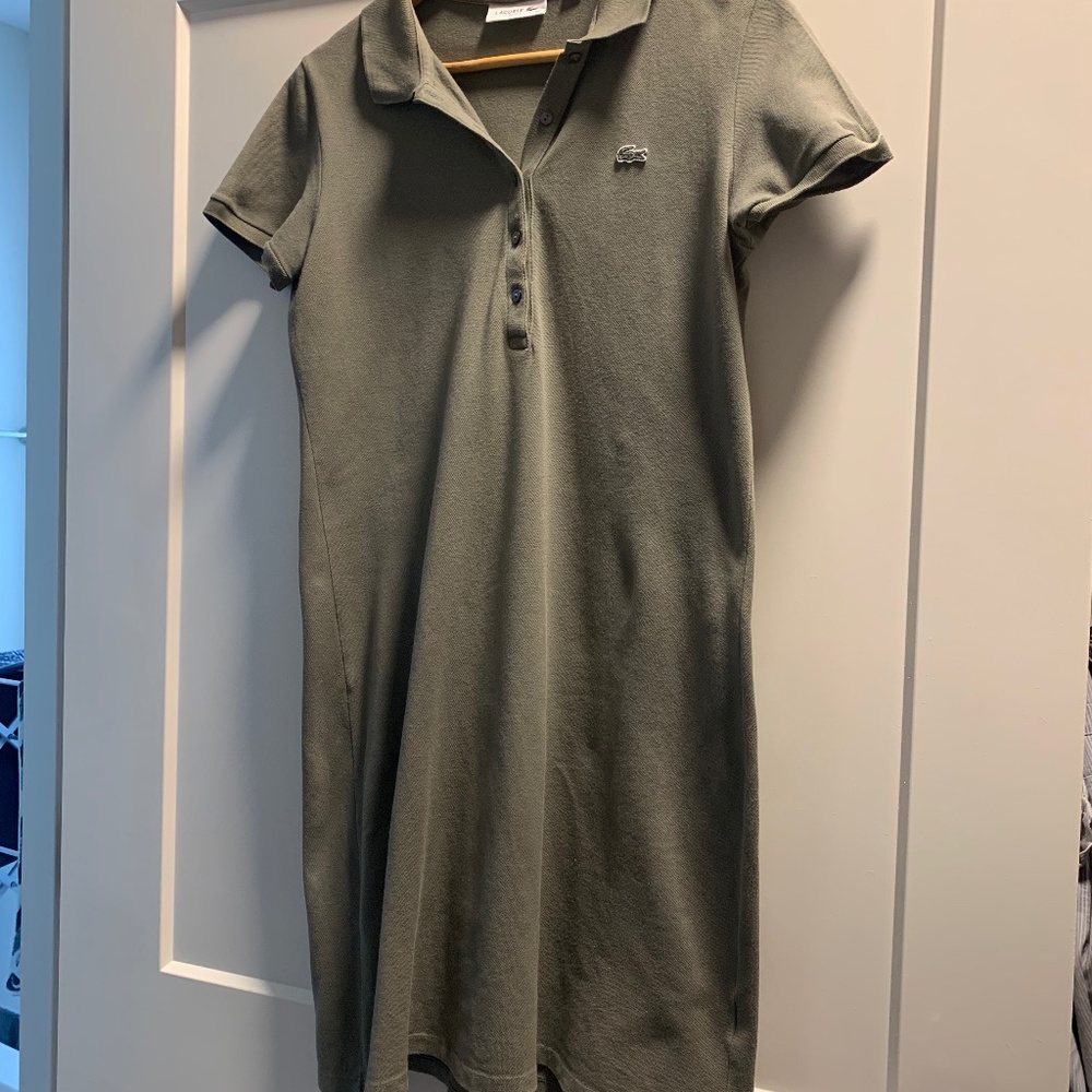 Lacoste pique Mini dress size 40